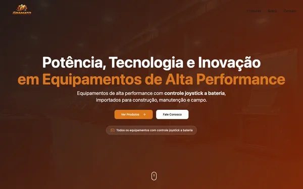 Projeto Gramato: Site Institucional